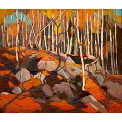 The Birch Grove, Autumn / Le Bosquet de bouleaux, automne
