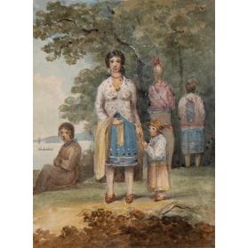 An Indian Family by the St. Lawrence
