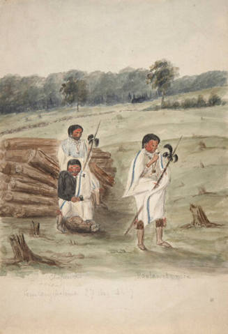 Chipewa and Poutaivatamie Indians, Penetanguishene
