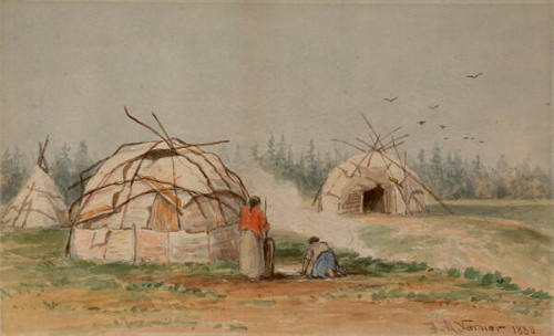 Fort Frances, Round Wigwams