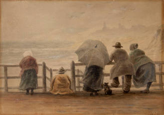 After the Gale: Figures on a Pier