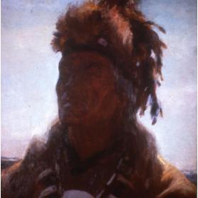 Portrait of Chief Kien-Da (Canadian Indian)