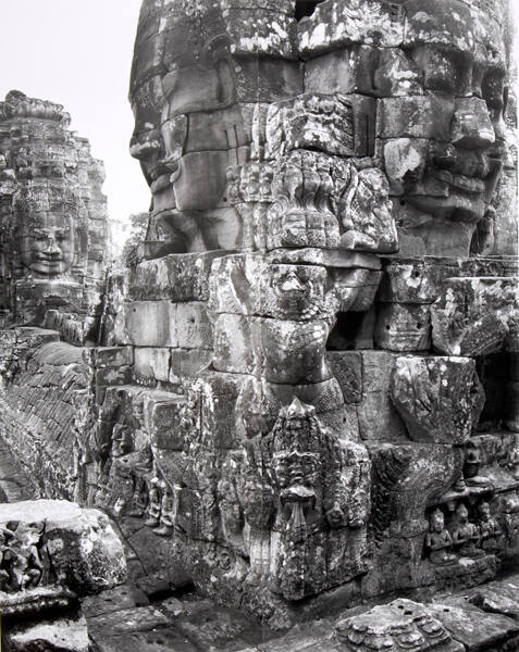 MCB93320 Diptych of Bayon Faces