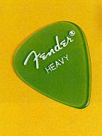 Fender pick