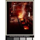 ON: Hamilton - Dofasco steel mill: Pouring iron billets