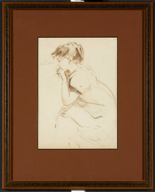 Free Sketch of a Young Girl