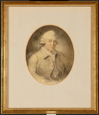 Sketch for Portrait of a Gentleman, Half length, wearing a Grey Jacket and Waistcoat