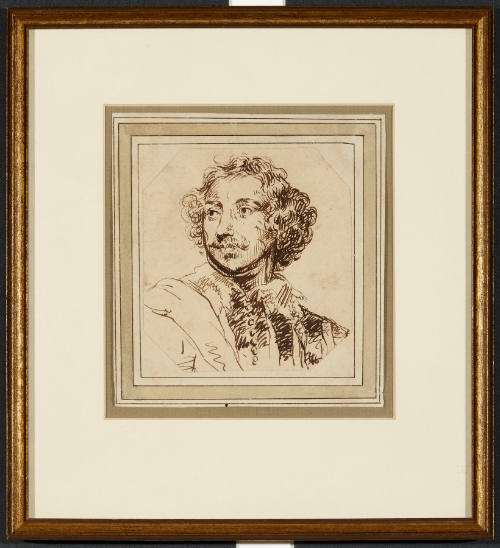Study of Man's Head (James Seymour Jr.)