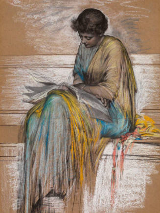 Seated Girl Reading