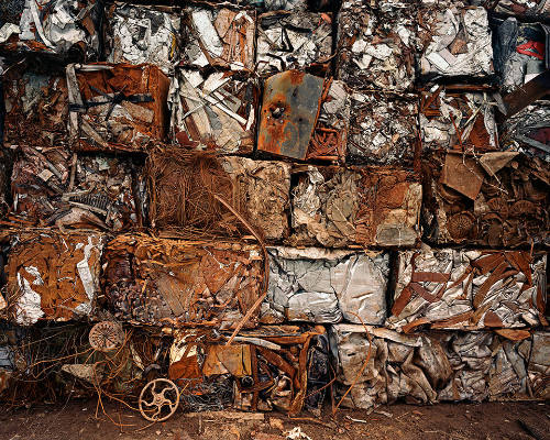 Densified Scrap Metal #3a, Hamilton, Ontario, Canada  1997