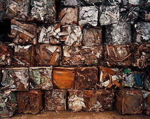 Densified Scrap Metal #3b, Hamilton, Ontario, Canada  1997