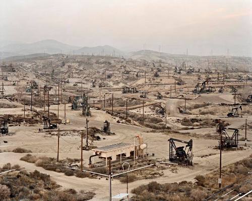 Oil Fields #13, Taft, Californa, USA  2002