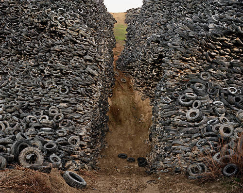 Oxford Tire Pile #8, Westley, California, USA  1999