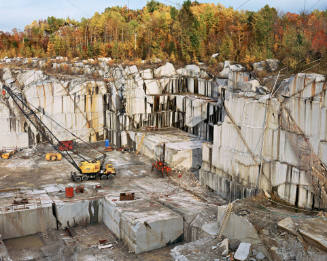 Rock of Ages #13, Active Granite Section, Adam-Pirie Quarry, Barre, Vermont, USA  1991