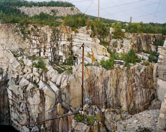 Rock of Ages #42, Abandoned Section, Wells-Lamson Quarry, Barre, Vermont, USA  1991