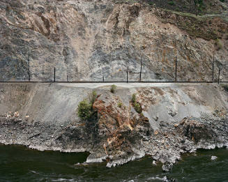 Railcuts #7, C.N. Track, Thompson River, British Columbia, Canada  1985