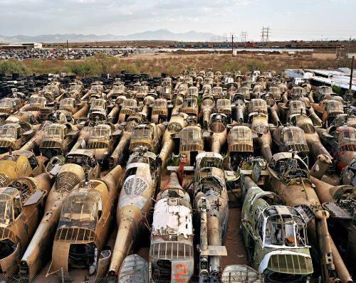 Sikorsky Helicopter Scrap Yard, Tucson, Arizona, USA  2006