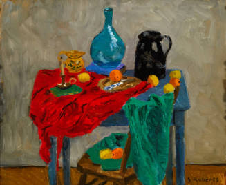Still Life with Blue Bottle