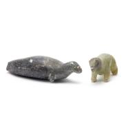 Bear and seal miniatures