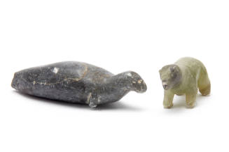 Bear and seal miniatures