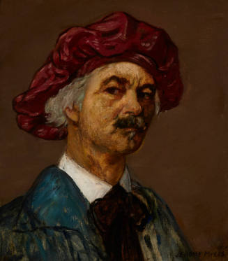 Self Portrait with Red Cap