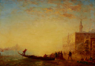 View of the Venetian Lagoon and Ducal Palace from the Quai des Esclavons