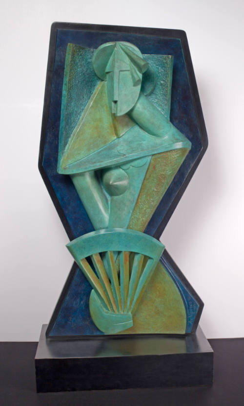 Woman with Fan