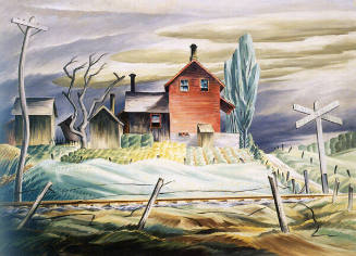 Farm House by the Railway, Hanover

