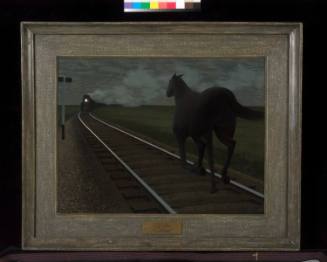 Horse and Train