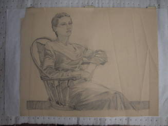 Untitled (Portrait/ Study of Miss Wilcox)