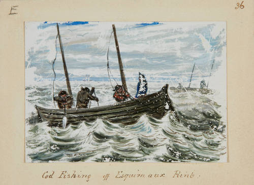 Cod Fishing off Esquimaux Point