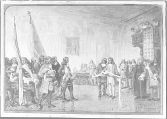 Frontenac Receiving the Envoy of Phips