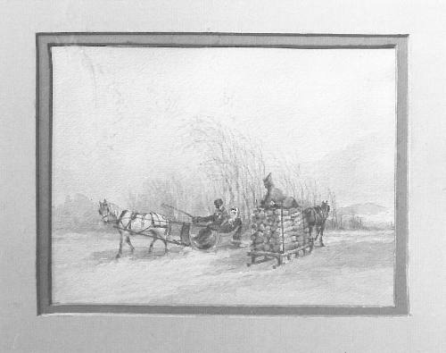 Untitled (Conversation between two Sleigh Drivers)