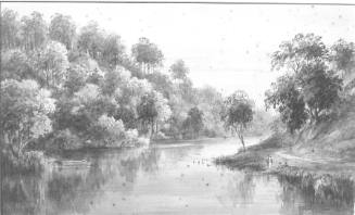 Untitled (Marshy River Shoreline)