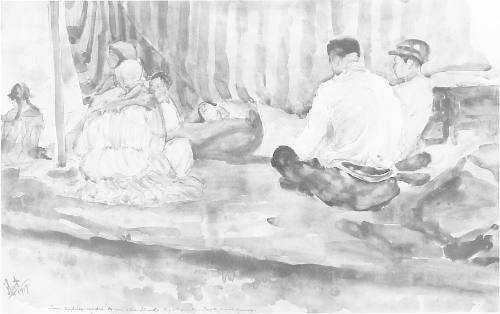 Gypsies in Tent, Florida