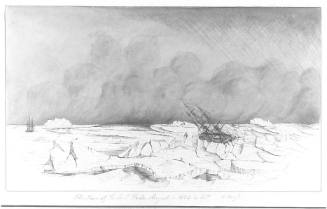 Situation of HMS Hecla Aug. 1, 1824