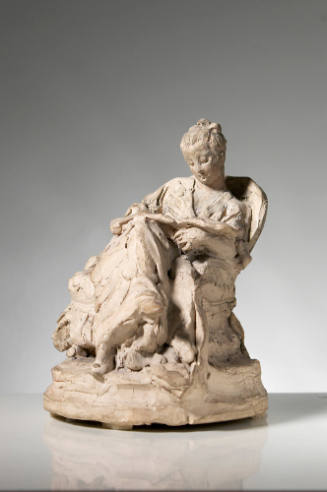 Woman Reading in an Armchair
