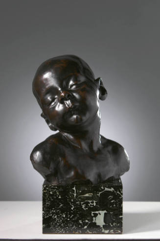 Bust of an infant