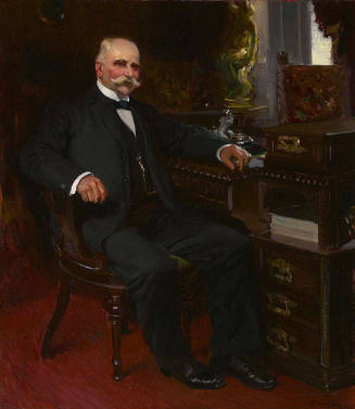 Señor Crotto Seated at His Desk / Señor Crotto à son bureau

