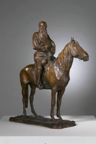 Leo Tolstoy on Horseback
