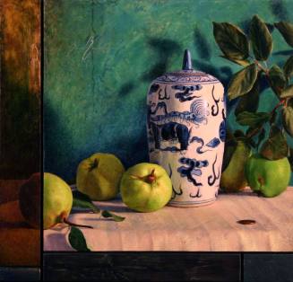 Composition with Urn, Quince and Pence (Contemporary Still-Life #31)