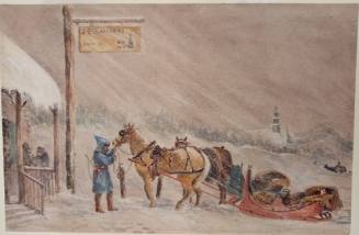 Outside the Auberge