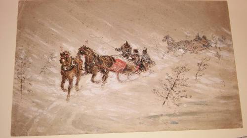 Sleighing in a Snow Storm
