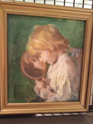 Child with Mirror