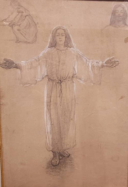 Study for Figure of Jesus