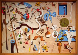 Spring Revelry (after Miro)