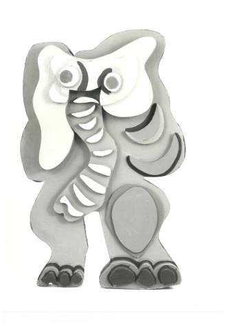 Elephant Debout