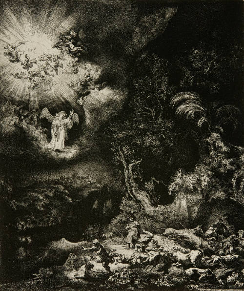 The Angel Appearing to the Shepherds