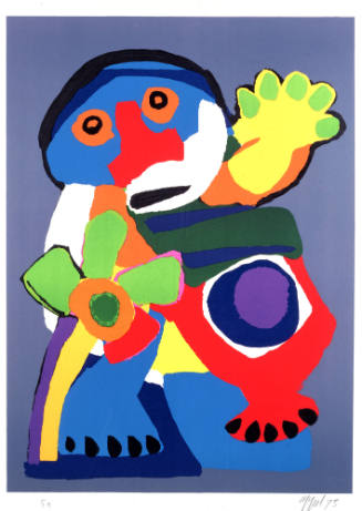 Boy with Flowers