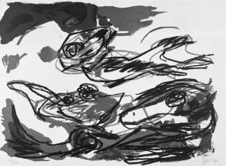 Two Heads with Flying Girl